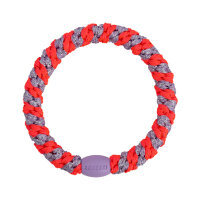 Kknekki Haargummi Stripe lilac neon pink