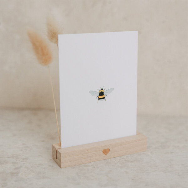 Postkarte "Bee" von Eulenschnitt