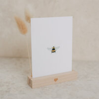 Postkarte "Bee" von Eulenschnitt