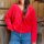 Strickjacke Sina "neoncoral" One Size