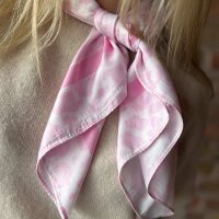 Großes Viskosetuch "Leo rosa"