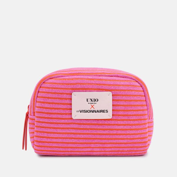 Kosmetiktasche Brixen Frottee "Barbie red" von Unio Hamburg