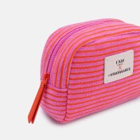 Kosmetiktasche Brixen Frottee "Barbie red" von Unio Hamburg