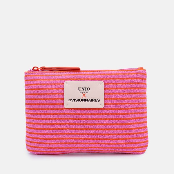 Kosmetiktasche Bormio Frottee "Barbie red" von Unio Hamburg