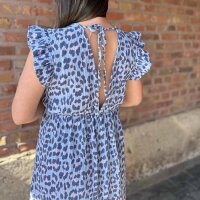 Maxi-Musselinkleid mit Volant "Leo...