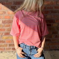 T-Shirt "Kaja" rosa-neonorange