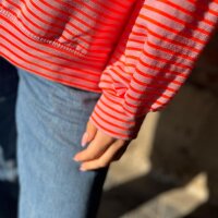 Sweatshirt "Elin" rosa-neonorange One Size