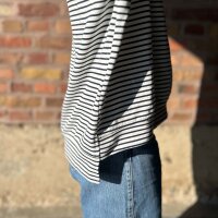 Sweatshirt "Elin" navy-weiß One Size