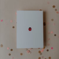 Postkarte "Ladybug" von Eulenschnitt