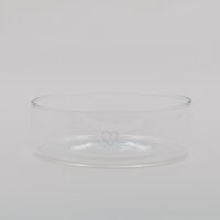 Glasschale "Herz" von Eulenschnitt