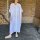 Langes Musselin-Hemdkleid "weiß" One Size