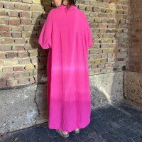 Langes Musselin-Hemdkleid "pink" One Size