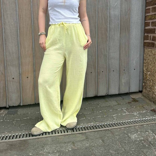 Musselinhose "buttergelb" One Size