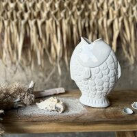 Fischvase Steingut