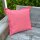 Outdoorkissen mit Stehsaum "Elba" 50x50cm coral