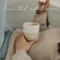 Limitierter Becher "großes Herz Mama" von Eulenschnitt