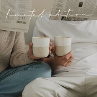 Limitierter Becher "großes Herz Mama" von Eulenschnitt