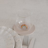 Trinkglas "Regenbogenfigur" von Eulenschnitt