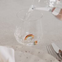 Trinkglas "Regenbogenfigur" von Eulenschnitt