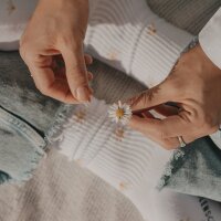 Socken "Allover Daisy" von Eulenschnitt 35-38