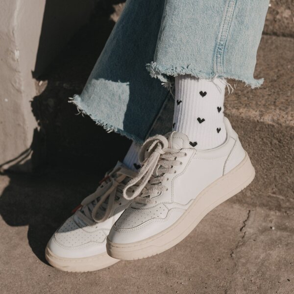 Socken "Allover Herzen" von Eulenschnitt 39-42