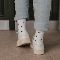 Socken "Allover Herzen" von Eulenschnitt 39-42