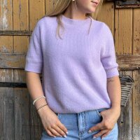 Kurzarmpullover Sina "flieder" One Size