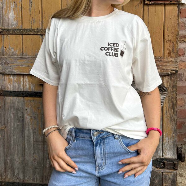 T-Shirt "Iced Coffee Club" One Size