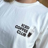 T-Shirt "Iced Coffee Club" One Size