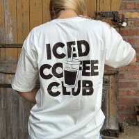 T-Shirt "Iced Coffee Club" One Size