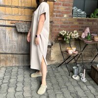 Oversizekleid "Nora" beige One Size