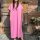 Oversizekleid "Nora" pink One Size
