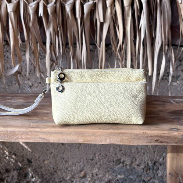Clutch "Lilli" buttergelb