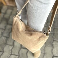 Schultertasche "Betty" taupe