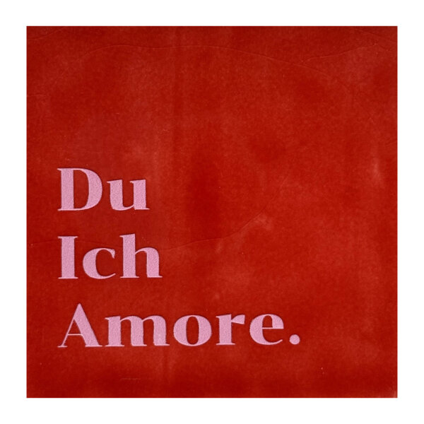 Bunte Fliese "Du ich Amore" von Yett