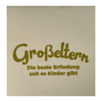 Bunte Fliese "Großeltern" von Yett