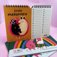 Der Mausigste Kalender für Immer von Slinga...
