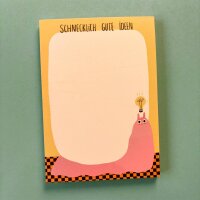 Schnecklich gute Ideen Block von Slinga Illustration