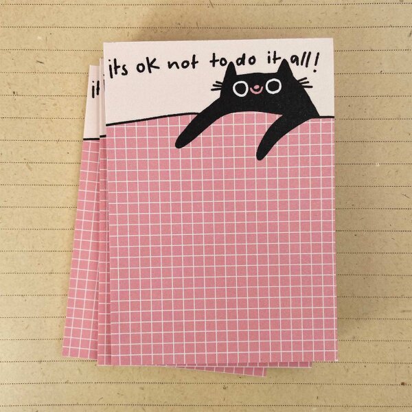 Its OK not to do it all Block von Slinga Illustration