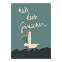 Postkarte "Heile Heile Gänschen" von...