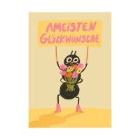 Postkarte "Ameisten Glückwünsche" von...