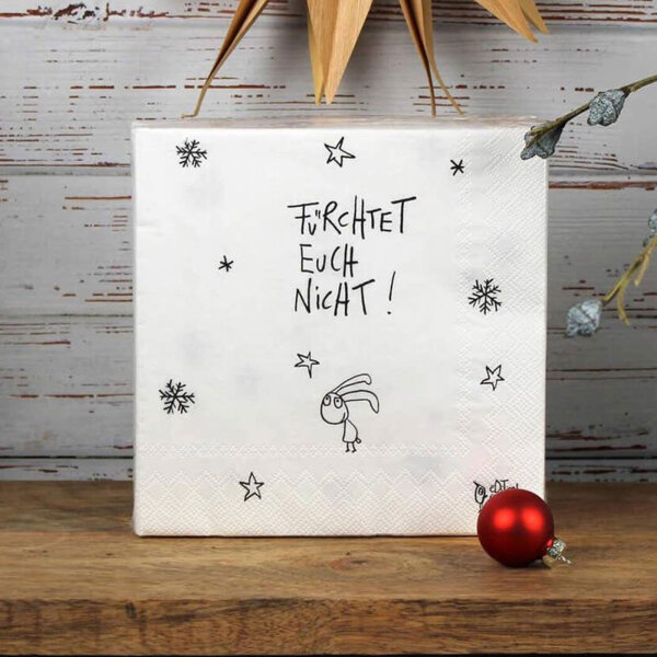 Servietten "Furchtlose Weihnacht" von eDITION GUTE GEISTER