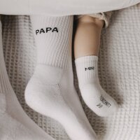 Socken "Papa" von Eulenschnitt 39-42