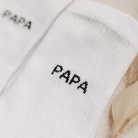 Socken "Papa" von Eulenschnitt 43-46