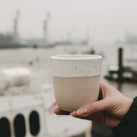 Limitierter Becher "Moin" von Eulenschnitt