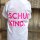 Kinder-T-Shirt "Smiley-Schulkind" neonpink von Mellow Words