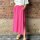 Jerseyrock "Streifen rot-pink" One Size