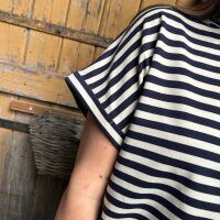 T-Shirt "Leni" Streifen dunkelblau-weiß...