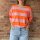 T-Shirt "LAmour" rosa-neonorange