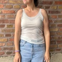Top "Tilda" weiß M